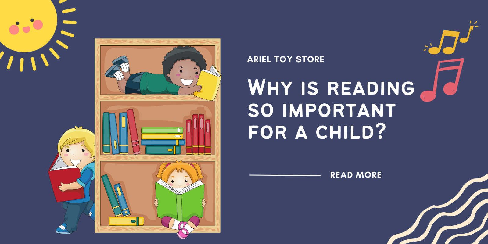 Why is reading so important for a child?