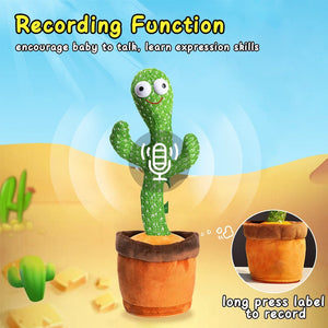 Talking Dancing Cactus Plush Toy Talk