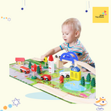 [11days Promotion]  Wooden Railway Toy