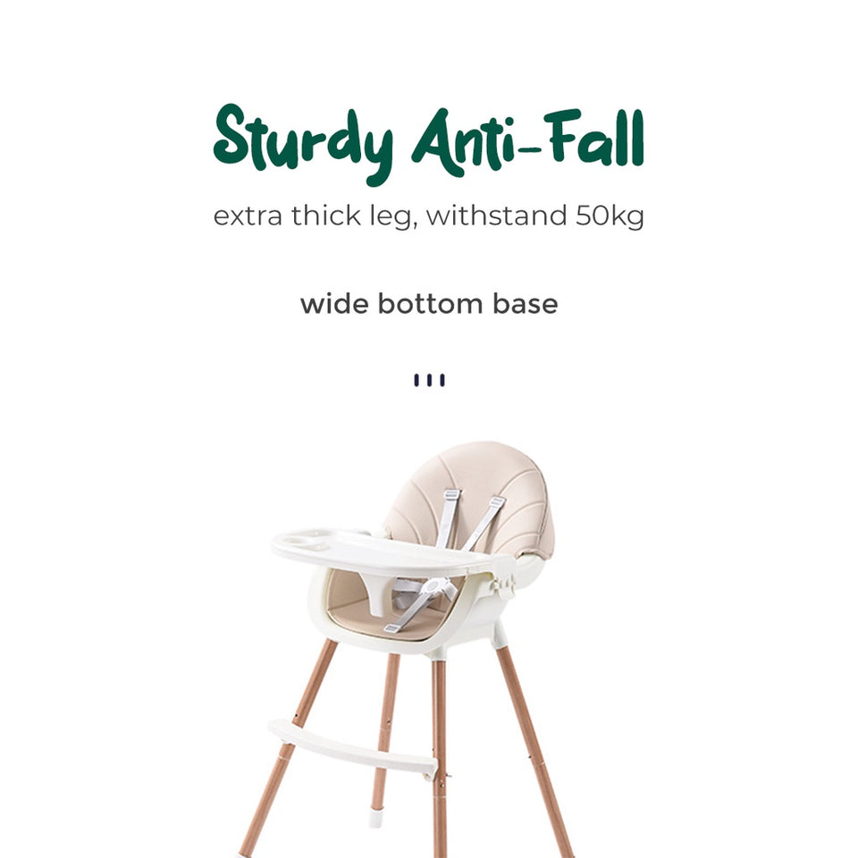 [Ready Stock]Minimalist Design 2 in 1 Safety Baby Chair (Bigger Size)