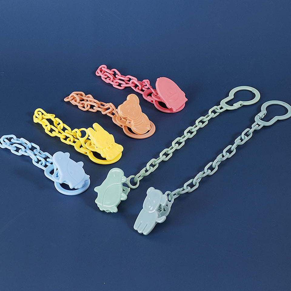 Colorful Pacifier Clips Anti Lost Clip Chain
