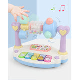 [Ready Stock]Baby Kids Electric Musical Piano Keyboard Drum Playing Toy (Chinese Song)