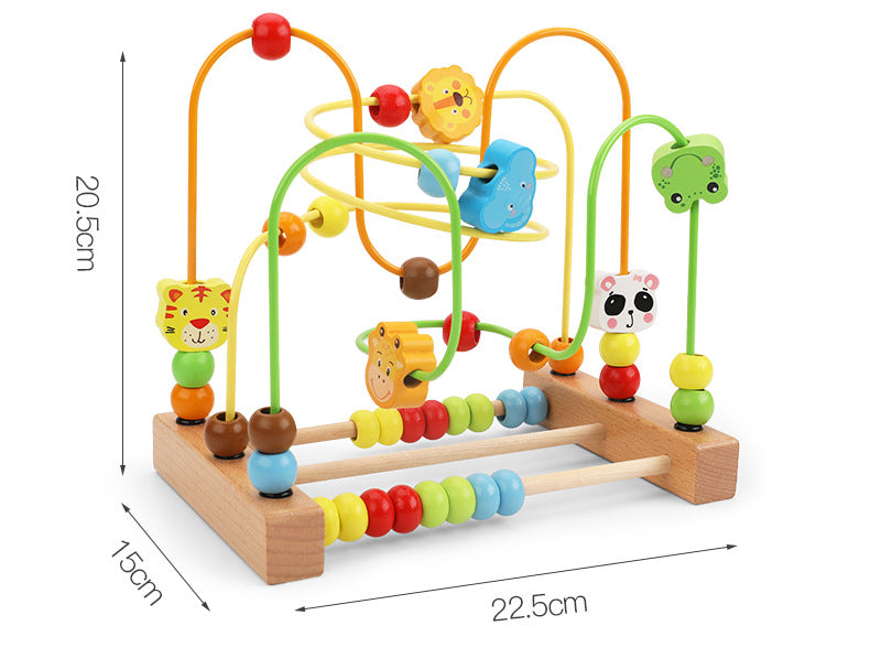[Ready Stock]Animal Fruit Around Beads Wire Maze