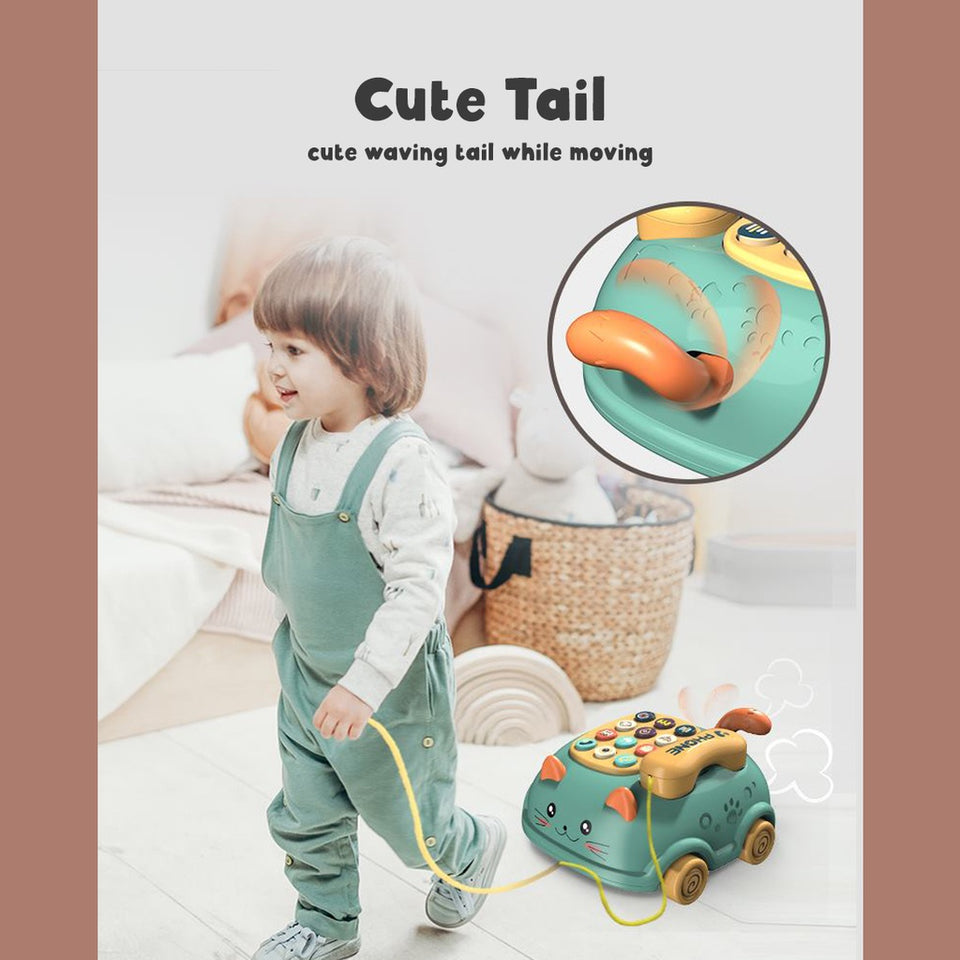 11.11 Sales Baby Toys Cat Telephone Toy Kids Baby