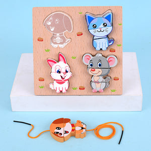 [Ready Stock]Jigsaw Puzzle Cutting Wooden