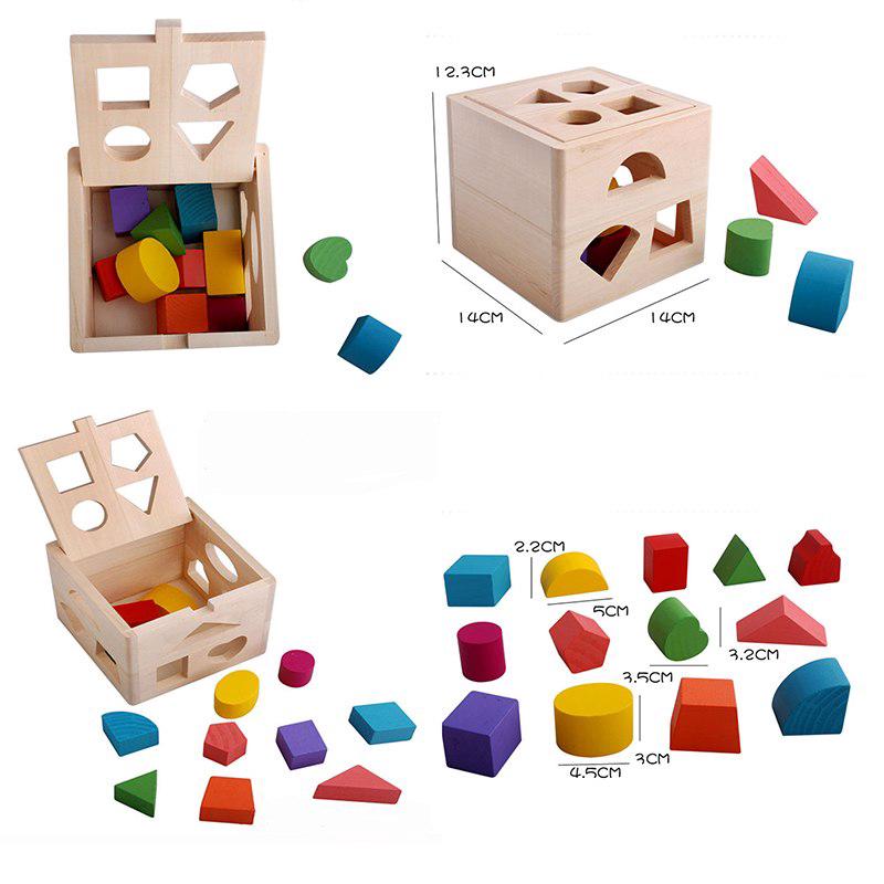 Shape Sorting Wooden Toy