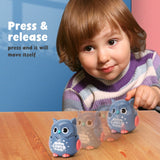 11.11 Sales  Press Go Owl Cage Funny Educational Toys