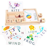 [Ready Stock]Wooden Educational Words ABC Spelling Game
