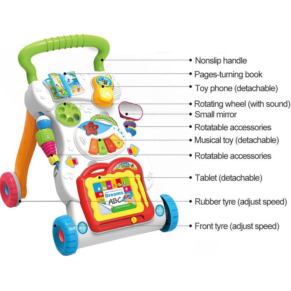 [Ready Stock]Baby Walker with Music
