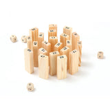 [Ready Stock]Mini Wooden Stacking Tower Family Party Game