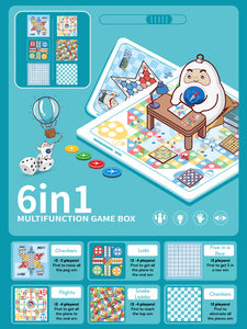 [Best Selling]6 in 1 Family Board Game