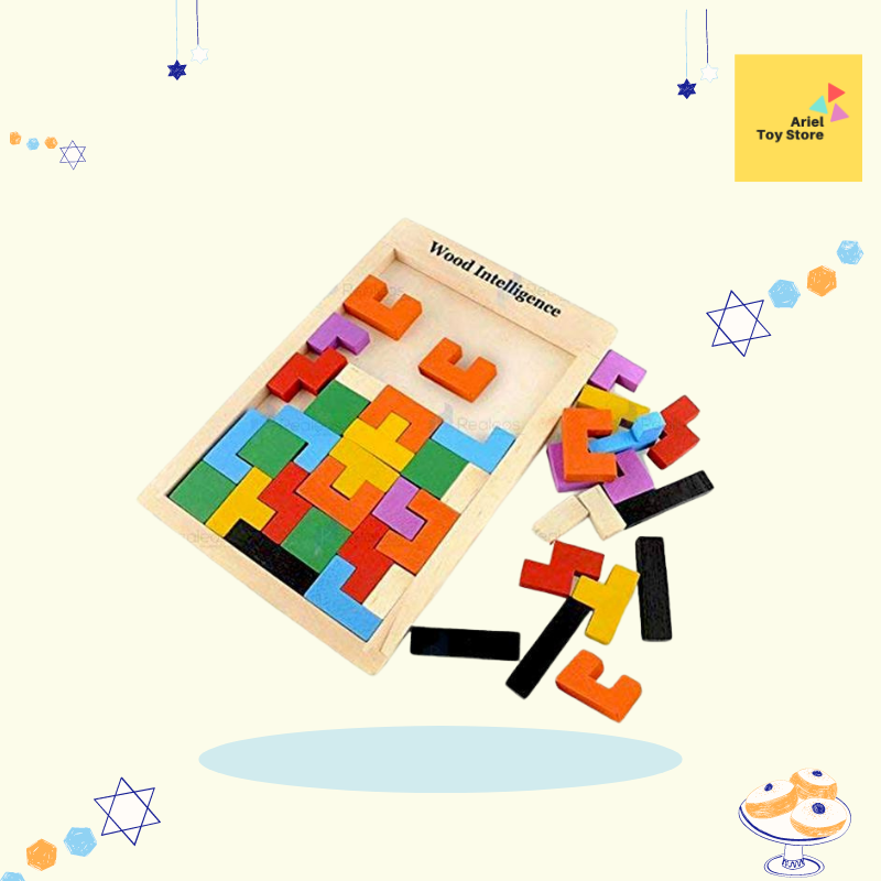 [Ready Stock] Educational Tetris Puzzle Toy