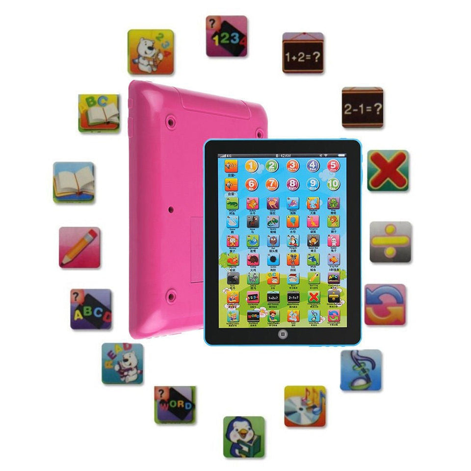 [Ready Stock] Kids Tablet Learning Computer English Educational Toy