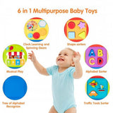 【Online Exclusive Sales】Baby Newborn Activity Cube Toys Musical Early Learning Piano