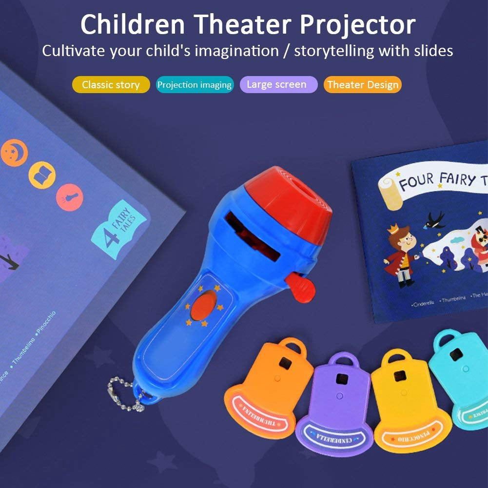 [Ready Stock]Children Bed Time Story with Projector Learning