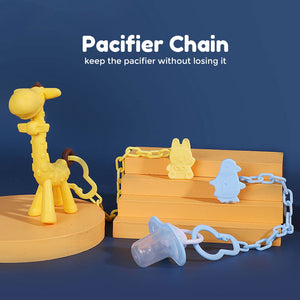 Colorful Pacifier Clips Anti Lost Clip Chain