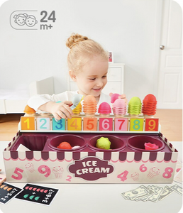 【Online Exclusive Sales】Ice Cream Box Math & Logic Counting Kid Education Toy
