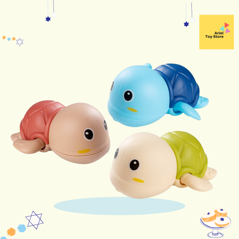 [Ready Stock] 3pcs Set Baby Bath Toys Children Kids Shower Toy