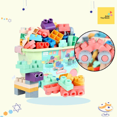 [Ready Stock] Chewable Soft Building Blocks for Babies