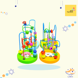 [Ready Stock]Mini Beads Wire Maze Educational Toy