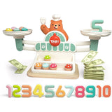 【Online Exclusive Sales】 Balance Scale Math Toy Educational Game Number Counting Pretend Play