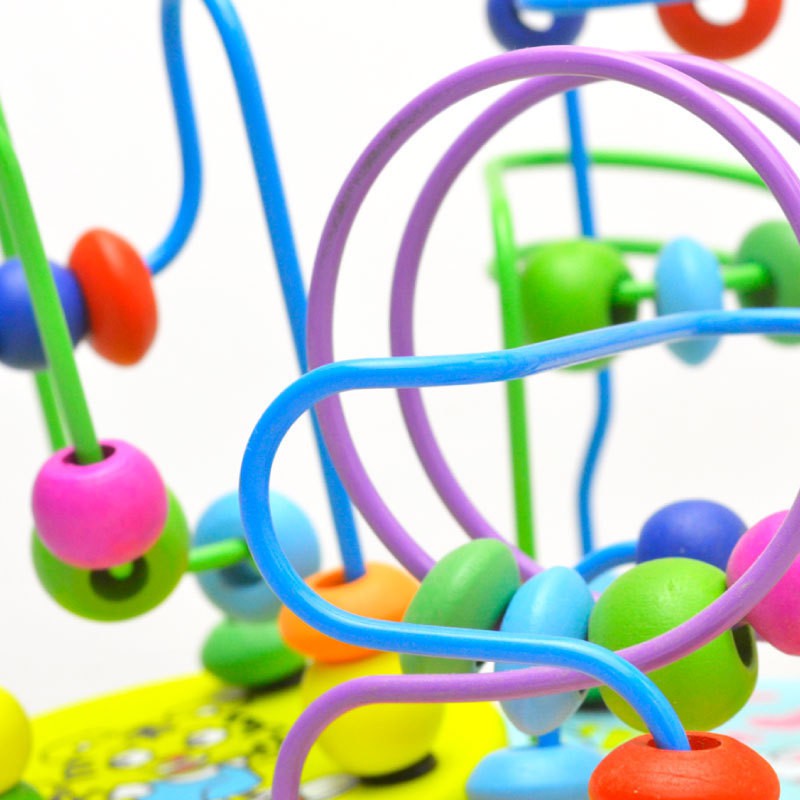 【Online Exclusive Sales】Mini Around Beads Wire Maze Educational Toy Kids Game
