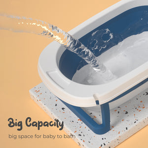 [Ready Stock] 82cm Newborn Portable Foldable Non-Slip Bathtub