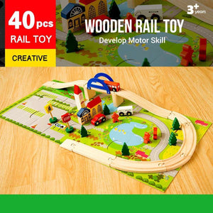 Wooden Railway Toy