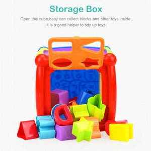 【Online Exclusive Sales】Baby Newborn Activity Cube Toys Musical Early Learning Piano