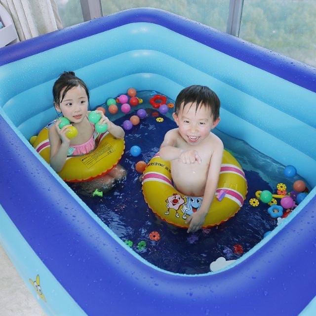 11.11 Sales Inflatable 3 Rings Swimming Pool - Arieltoystore