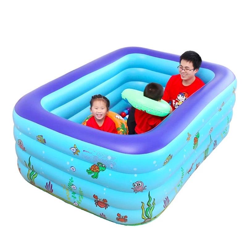 11.11 Sales Inflatable 3 Rings Swimming Pool - Arieltoystore